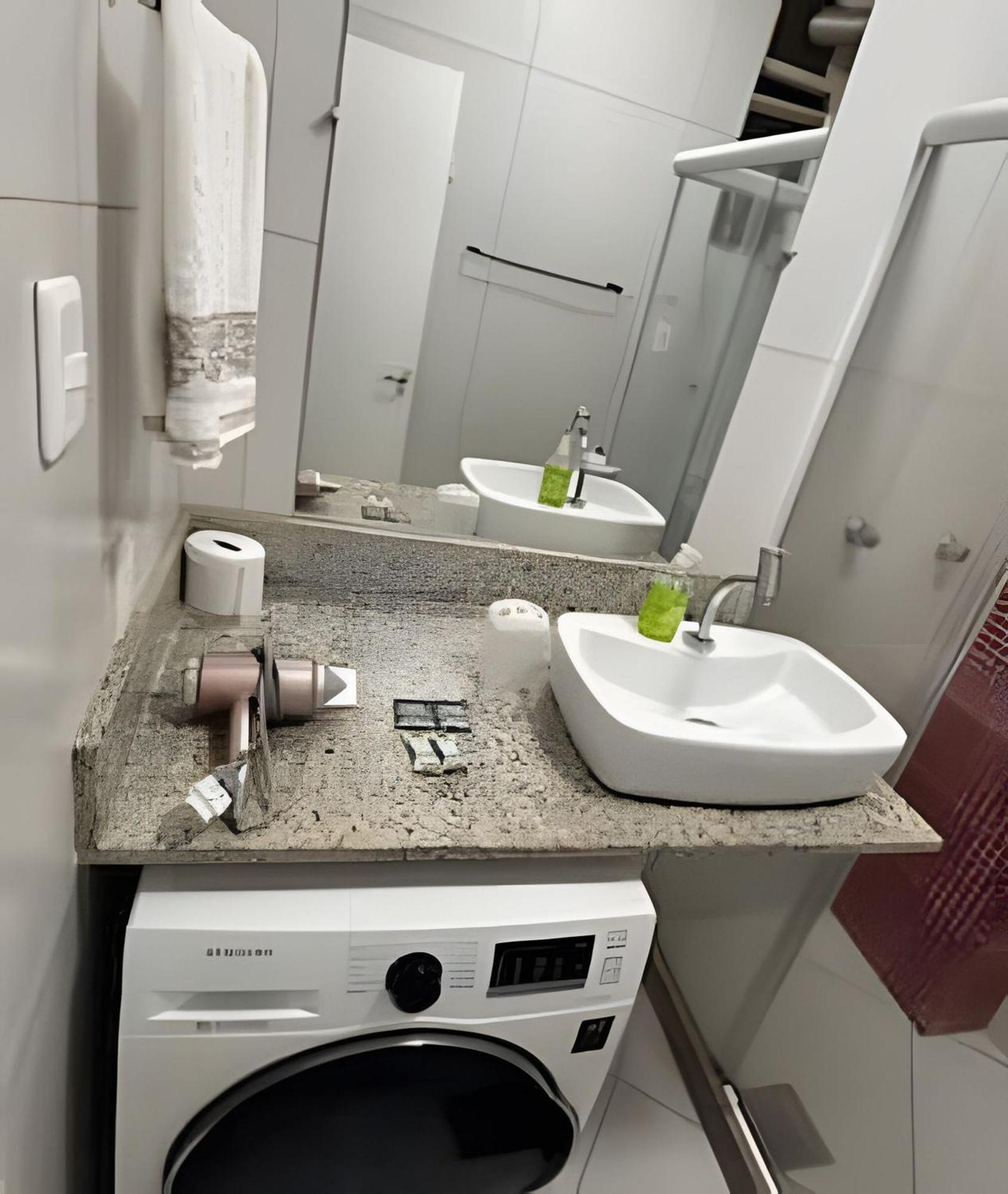 Apartamento Em Copacabana Com Vista Lateral Do Mar Rio de Janeiro Luaran gambar